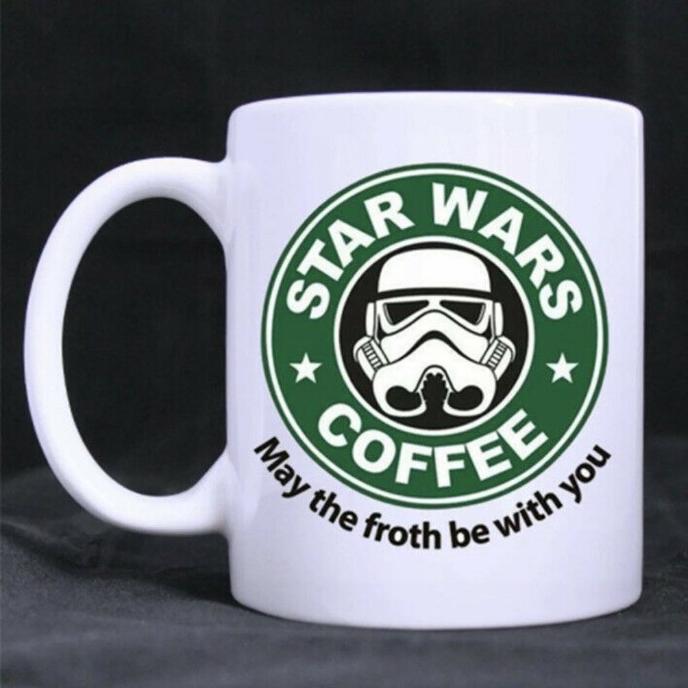 May The Froth Be With You Star Wars Coffee Mug, Tea Cup 11oz